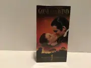 Gone With the Wind VHS Clark Gable, Vivien Leigh Re-Mastered New Sealed