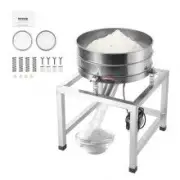 VEVOR Electric Vibrating Sieve Machine with 40+100 Mesh Automatic Sifter Shaker