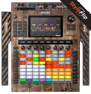 Akai Force Skin | Wood 1 | Protective Decal | StyleFlip Skins