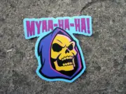 Skeletor Laughing Die Cut Vinyl Sticker Masters of the Universe Skateboard MOTU