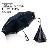 在飛比找樂天市場購物網優惠-反向自動傘 自動雨傘 反向傘 雙層加固雨傘男女大號雙人全自動