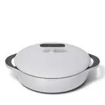Caraway Enameled Cast Iron 3.5 Qt Braiser with Lid