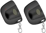 QSDIYRF Garage Door Remote for Linear Multi-Code 3089 300MHz Garage Door Opener Remote Replacement Compatible with 10 Dip Switches Opener (2 Pack)
