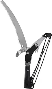 XIASABA High Altitude Telescopic Pruning Shears Saw Cut Dual Purpose Fruit Trees Gardening Pruning Tool Imported Labor Saving Pulleys High Strength SK5 Alloy Steel Blade Double K