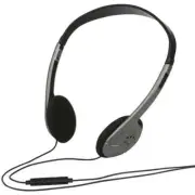 Verbatim Multimedia Headset with Inline Mic Black