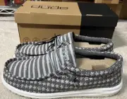 Hey Dude wally greyed patriotic Mens Size 11