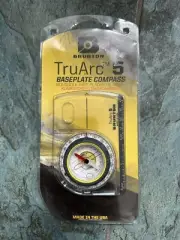 Brunton Tru Arc5 Baseplate Compass F-TRUARC5 NEW Sealed TruArc 5 Made In USA