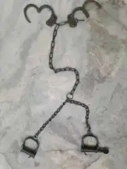 Iron Working Handcuff With Key Western Leg & Hand cuffs with key gifts
