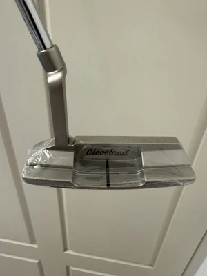 New! Cleveland Golf HB Soft 2 #1 Putter 35” Golf Club W/cover RH