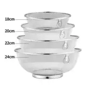 Mesh Kitchen Strainer Fine Colander Fruit Sink Colander Stainer Rice Washing New