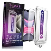 2 Pack Screen Protector Tempered Glass for iPhone 11 and iPhone XR 6.1-Inch