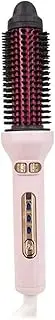 Hair Straightener Heat Brush by, Hot Comb with Anti-Scald Feature, Auto Temperature Lock & Auto-Off Function