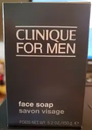 CLINIQUE for MEN Face SOAP Cleanse Smooth Soften Face 5.2oz 150g NeW BOX