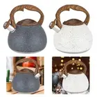 Stove Top Whistling Tea Kettle 3L Capacity Loud Whistle for Gas Induction