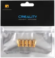 5PCS Official 0.4mm Brass Nozzles for Ender 3/Pro/V2/Max, Ender 5, CR-10..
