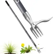 Cootack 52'' Weed Puller Long Handle Stand-up Weeding Tool, Long Hand Weeder ...