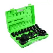 23-Piece FWD Front Wheel Drive Bearing Adapters Press Kit Puller Set Replacem...