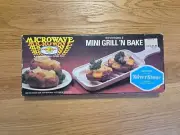 Vintage Nordic Ware Reversible Mini Grill'n Bake NIB W/ Silverstone No 63764