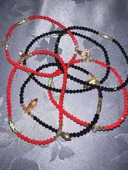 benin ankle bracelet African Jewelry Beaded Multicolor Benin Masai Like Anklet