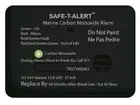 Safe-T-Alert 62 Series Carbon Monoxide Alarm - 12V 62-541-Marine Surface Mount B