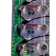 6 x LR41 MAXELL LR41 (6 Pieces) SR41 1.5V Alkaline Battery USA Seller EXP 2023