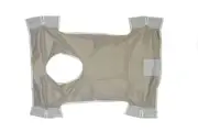 Sling Commode Dacron Mesh w/Chains