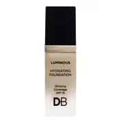 DB Cosmetics Luminous Hydrating Foundation Makeup SPF15 Porcelain Ivory 30ml