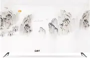 32-85 Inches TV Cover Dust Proof TV Screen Protector For LCD LED Indoor Bedroom Living Room Decoration Television Dust Cover(Size:85IN,Color:C)