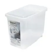 Asvel UNIX MEASURE RICE STOCKER 12 KG WHITE Washable Rice StockerE75060 F05