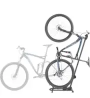 CyclingDeal Upright Bike Stand - Premium Quality Vertical & Horizontal Adjust...