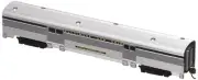 Bachmann Industries Streamline Fluted 2-Door Baggage Car - BO N Scale 72