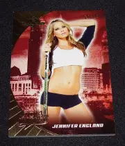 2014 Benchwarmer JENNIFER ENGLAND National #53 Gold Foil Variant/10 DODGEBALL