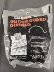 5" Amerimax 85175 Metal Gutter Guard Girders For Rolled Gutter Guard PACK OF 8