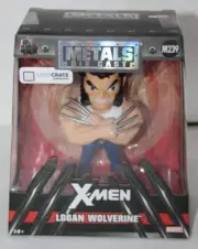 X-men Jada Marvel Die-Cast Metal Logan Wolverine Figure M239 by Loot Crate NEW