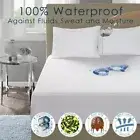 Bed Waterproof Protector Bug Proof Dust Dirty Mite Mattress Cover Polyester New