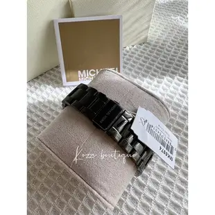 michael kors mk6974 鐵灰 水鑽 三眼計時 42mm Mk手錶 Mk男錶 Mk錶