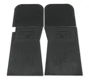 DRAKE AUTOMOTIVE GROUP 65-66 Mustang Pony Floor Mats Black C5ZZ-6513086-BK