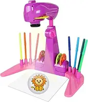 Childrens Drawing Projector Switch Between Patterns Projector Light Is Gentle And Protects Childrens Eyes Kids Drawing, As shown
