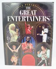 The Great Entertainers In Person 1985 HC Elvis Mick Jagger Beatles Sinatra Como