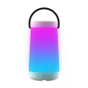 Colorful Led Lamp Wireless Bluetooth Speaker Music Light Tf Card Hands-Free Outdoors Player White