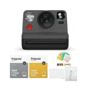Polaroid Now VF i-Type Instant Camera Black Bundle with Film and Accessories