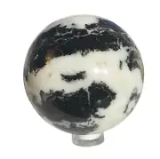 Zebra Jasper Sphere - Stand Included - A