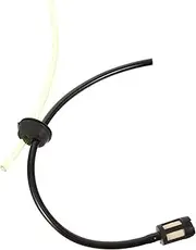Generic Oil Rod Shower Wand Hose Outdoor Fuel Funnel Gas Lawn Mower Gas Carburetor for Generators Petrol Air Blower Chainsaw Fuel Line Clamp Funnels Fuel Line Hose Tube Automatic Plastic