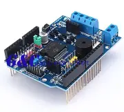 Arduino UNO L298P Motor Shield motor drives Buzzer H-Bridge 2A