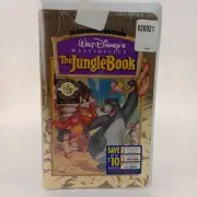 The Jungle Book VHS Masterpiece Edition Walt Disney Clamshell Factory Sealed