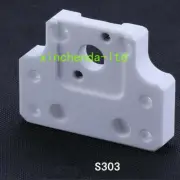 CNC EDM Wire Cut Spark Machine AQ S303 Upper Isolator Plate Ceramic 13X80X58.3mm