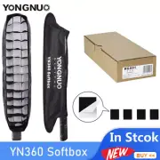 YONGNUO SoftBox w/ Diffuser Cloth Honeycomb Gird for YN360 YN360S YN360III Pro