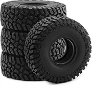 4 Pcs RC Tires 1/10 RC Model Climbing Vehicle 1.9-Inch Simulation Tire
