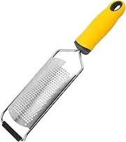 12 inch Lemon Zester Grater with Handle,Stainless Steel Citrus Zester Cheese Grater,Professional Stainless Steel Razor-Sharp Blade,Fruits,Garlic,Chocolate, Nutmeg,Ginger Grater ﻿