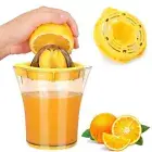 Easy Pour Spout Graduated Manual Juicer Lemon Hand Squeezer Citrus